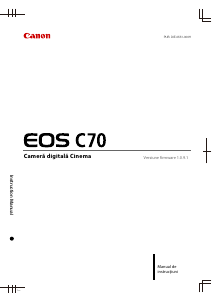 Manual Canon EOS C700 FF Cameră video