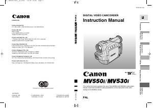 Handleiding Canon MV530i Camcorder