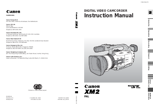 Handleiding Canon XM2 Camcorder
