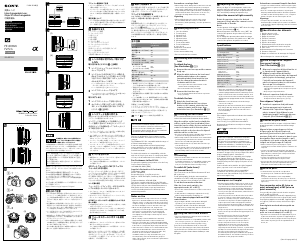 Manual de uso Sony SEL40F25G Objetivo