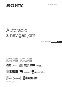 Priručnik Sony XNV-L77BT Navigacija za automobil