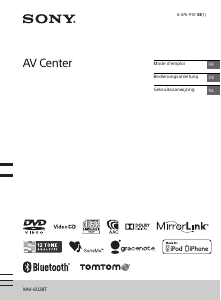 Handleiding Sony XAV-602BT Autoradio