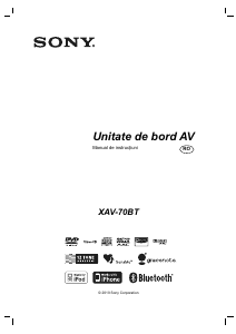 Manual Sony XAV-70BT Player auto