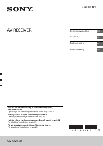 Brugsanvisning Sony XAV-AX205DB Bilradio