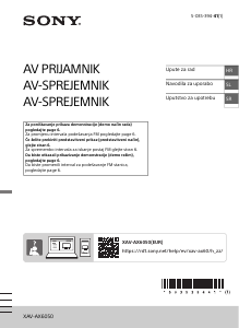 Priručnik Sony XAV-AX6050 Radioprijamnik za automobil