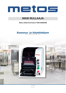 Käyttöohje Metos TSM-900RSRB Sushikone