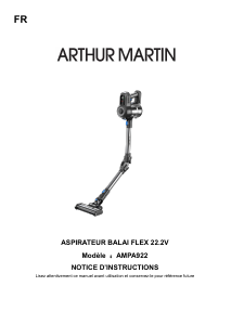 Handleiding Arthur Martin AMPA922 Stofzuiger