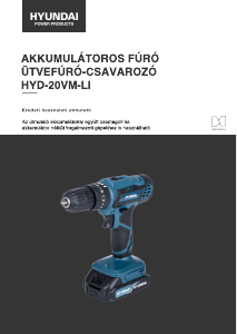 Használati útmutató Hyundai HYD-20VM-LI Fúró-csavarozó