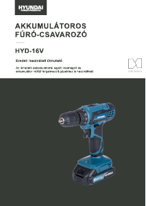 Használati útmutató Hyundai HYD-16V Fúró-csavarozó