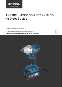 Használati útmutató Hyundai HYD-300BL-20V Ütvecsavarozó