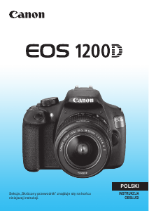 Instrukcja Canon EOS 1200D Aparat cyfrowy