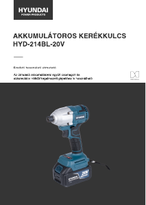 Használati útmutató Hyundai HYD-214BL-20V Ütvecsavarozó