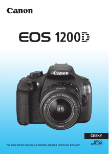 Manuál Canon EOS 1200D Digitální fotoaparát