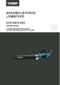 Használati útmutató Hyundai HYD-4570-20V Levélfúvó