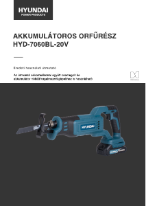 Használati útmutató Hyundai HYD-7060BL-20V Lengőfűrész
