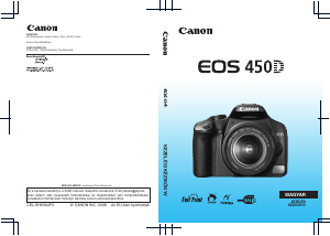 Használati útmutató Canon EOS 450D Digitális fényképezőgép