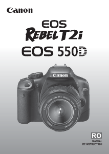 Manual Canon EOS 550D Cameră digitală