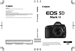 Manuál Canon EOS 5D Mark III Digitální fotoaparát