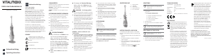 Manual Vitalmaxx 00009 Electric Toothbrush