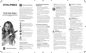 Bedienungsanleitung Vitalmaxx 14976 Lockenstab
