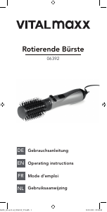 Bedienungsanleitung Vitalmaxx 06392 Lockenstab
