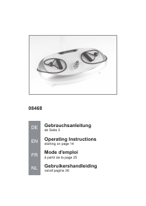 Handleiding Vitalmaxx 08468 Trilplaat