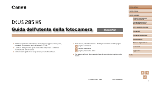 Manuale Canon IXUS 285 HS Fotocamera digitale