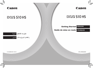 Manual Canon IXUS 510 HS Digital Camera