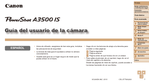 Manual de uso Canon PowerShot A3500 IS Cámara digital