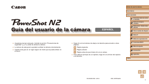 Manual de uso Canon PowerShot N2 Cámara digital