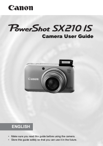 Manual Canon PowerShot SX210 IS Digital Camera