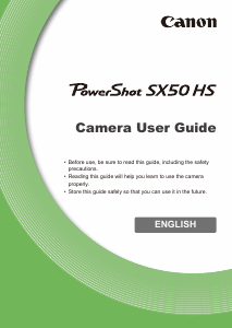 Manual Canon PowerShot SX50 HS Digital Camera