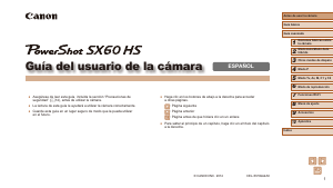 Manual de uso Canon PowerShot SX60 HS Cámara digital