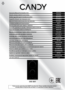 Handleiding Candy CID 30/1 Kookplaat