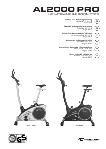 Handleiding Christopeit AL 2000 Pro Hometrainer