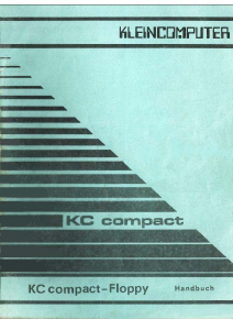 Bedienungsanleitung KC Compact Diskettenlaufwerk