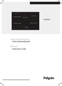 Handleiding Pelgrim IK9084R Kookplaat
