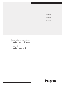 Handleiding Pelgrim IK5094F Kookplaat