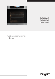 Handleiding Pelgrim OVP836MAT Oven