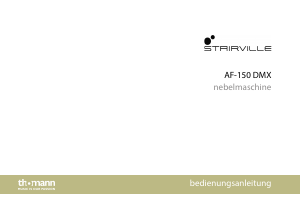 Bedienungsanleitung Stairville AF-150 DMX Nebelmaschine