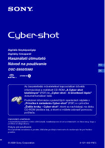 Használati útmutató Sony Cyber-shot DSC-S950 Digitális fényképezőgép