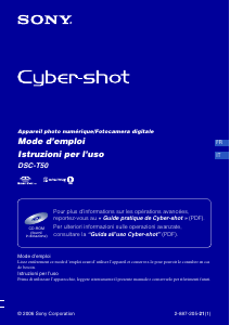 Manuale Sony Cyber-shot DSC-T50 Fotocamera digitale