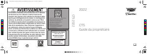 Mode d’emploi Cadillac CT5 (2022)