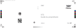Mode d’emploi Cadillac XTS Professional (2017)