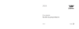 Mode d’emploi Cadillac Escalade (2021)