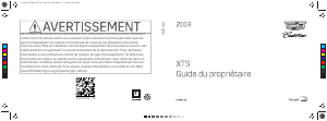 Mode d’emploi Cadillac XTS Professional (2019)