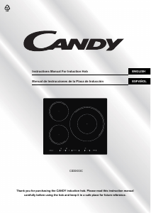 Handleiding Candy CIDD633C Kookplaat