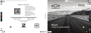 Mode d’emploi Chevrolet Blazer (2023)