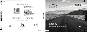 Mode d’emploi Chevrolet Bolt EUV (2023)