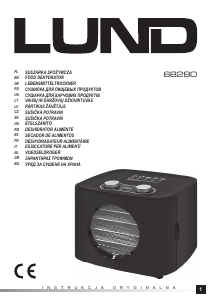 Handleiding Lund 68280 Voedseldroger